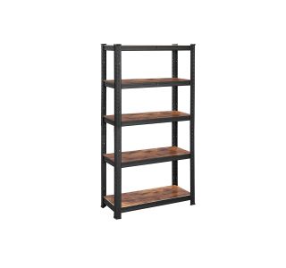 REGAL SONGMICS 150X75X30 CM 5P/175KG GLR030B01 RJAVO-ČRN