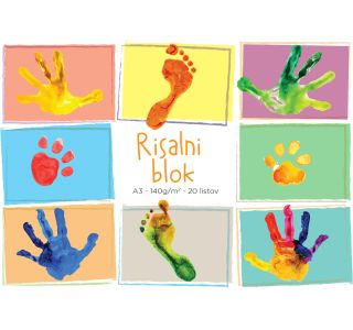 RISALNI BLOK STREET JUNIOR A3 20L