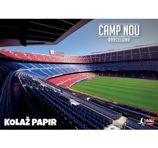 KOLAŽ PAPIR A4 20 LISTOV 100 G STADIUMS 21654