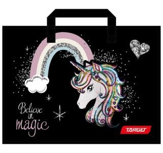 VREČKA ZA RISALNI BLOK RAINBOW UNICORN 28275