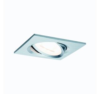 VGRADNI LED REFLEKTOR RL NOVA COIN 1X6.5W GIB. KVADRATNA, ALU TU/ALU