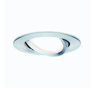 VGRADNI LED REFLEKTOR RL NOVA COIN 1X6.5W GIB. OKROGLA, ALU TU/ALU