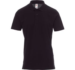 MAJICA KRATKI ROKAV PAYPER ROME ČRNA XL POLO