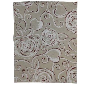 NAMIZNI TEKAČ ROSE PASTELLO 55X150 CM BORDEAUX