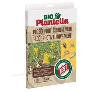 INSEKTICID BIO PLANTELLA RUMENE PLOŠČE ČEBULNA MUHA 5 KOS