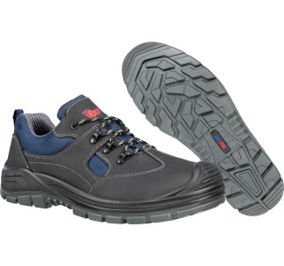 NIZKI DELOVNI ČEVLJI FOOTGUARD SAFE LOW ŠT.46, ČRN/MODER S3 SRC