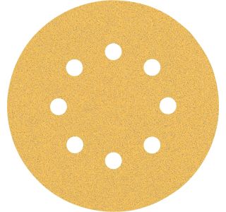SAMOPRITRILNI BRUSNI DISK BOSCH 125MM 8 LUKENJ G80 EXC470 ZA LES IN BARVO