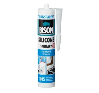 ACETATNI SILIKON BISON TRANSPARENT 280 ML
