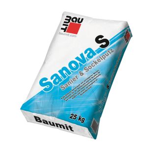 SANIRNI OMET BAUMIT SANOVA S 25 KG - SUŠILNI OMET