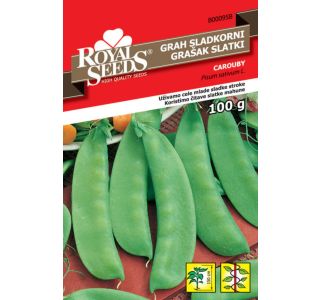 STROČNICA ROYAL SEEDS GRAH SLADKORNI 100G