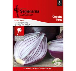 SEMENA ČEBULE RDEČA TERA, 500 G