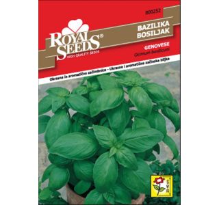 SEMENA ROYAL SEEDS BAZILIKA GENOVESE 252