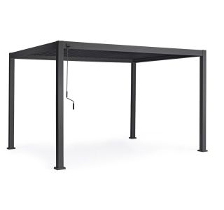 BIOKLIMATSKA PERGOLA BIZZOTTO OCEAN, 3X4 M ANTRACIT