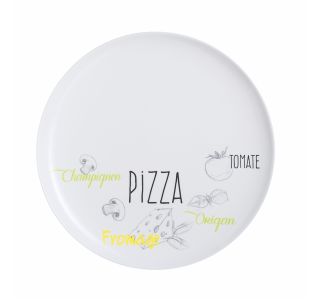 SERVIRNI KROŽNIK LUMINARC 32 CM PIZZA FRIEND'S TIME BISTROT