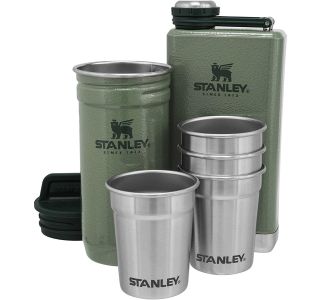 SET PRISRČNICA S KOZARČKI STANLEY ADVENTURE 0,32L ZELENA