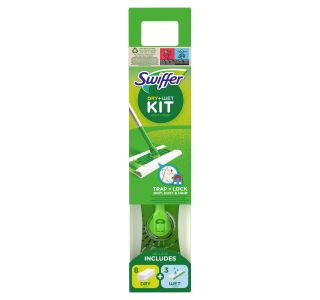 SWIFFER KOMPLET S KRPAMI ZA MOKRO (3X) IN SUHO (8X) BRISANJE TAL