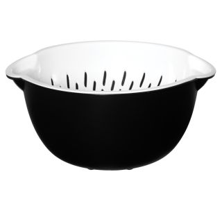 PRIPOMOČEK ZA ODCEJANJE MAKU CEDILO S SKLEDO 3L 30 X 13.6 CM PVC