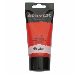 AKRILNA BARVA RAYHER ARTISTS RDEČA CINOBER 75ML