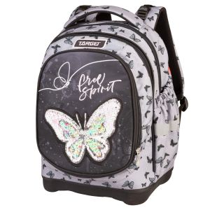 ŠOLSKI NAHRBTNIK TARGET SUPERLIGHT 2 FACE BUTTERFLY SPIRIT 28041