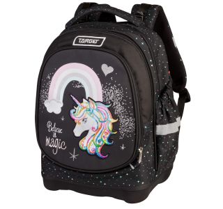 ŠOLSKI NAHRBTNIK TARGET SUPERLIGHT 2 FACE RAINBOW UNICORN 28044