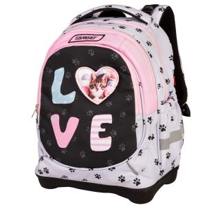 ŠOLSKI NAHRBTNIK TARGET SUPERLIGHT PETIT I LOVE PETS 28051