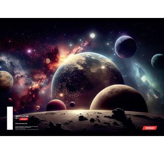 ŠOLSKI ZVEZEK TARGET A4 BREZČRTEN SPACE 26905