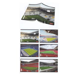 ŠOLSKI ZVEZEK TARGET A4 KARO STADIUMS 21650