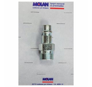 SPOJNI ELEMENT MOLAN VTIČ 12.7 MM (1/2) ZN/P