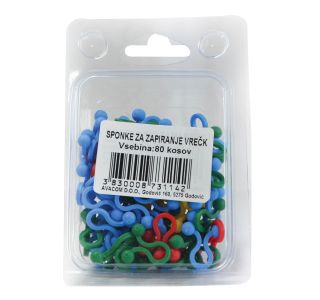 SPONKE ZA ZAPIRANJE VREČK 80/1