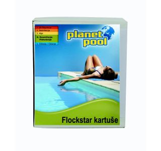 SREDSTVO ZA NEGO PLANET POOL FLOCKSTAR KARTUŠE 8X125G ODSTRANJUJE MOTNOST