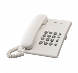 STACIONARNI TELEFON PANASONIC KX-TS 500FXW BEL ŽIČNI