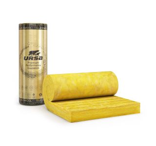 STEKLENA VOLNA ZA STROP URSA SF 32/VK 14 CM GOLD PAL=60.48 M2, ZAV=3.36 M2