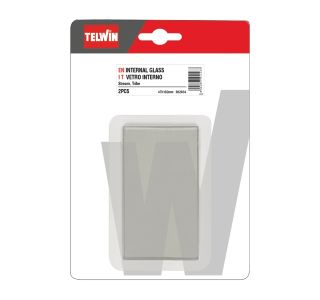 STEKLO ZA VARILSKO MASKO TELWIN 47X102 MM NOTRANJE PROZORNO