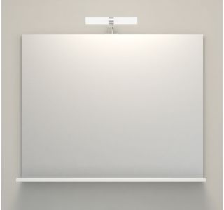 KLASIČNO OGLEDALO AQUAESTIL STELLA 100, S POLIČKO, LUČKO IN STIKALOM, 100 X 2 X 65