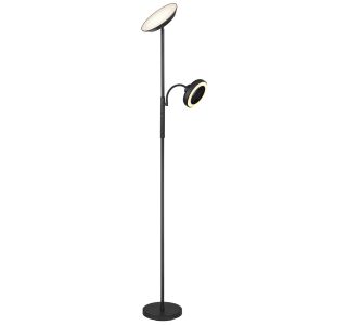 STOJEČI VENTILATOR GLOBO DAVYD ČRN LED V=178CM