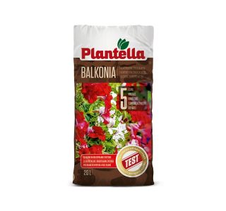 SUBSTRAT ZA OKR. RASTLINE PLANTELLA ZEMLJA BALKONIA 20 L