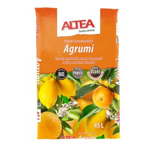SUBSTRAT ZA PRIDELAVO ALTEA BIO ZA CITRUSE Z DODANIM GUANOM 20L