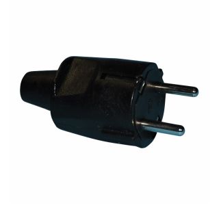 ŠUKO VTIKAČ TRITECH P 02, RAVNI ČRNI, TERMOPLAST, PAKIRAN