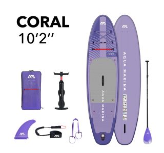 SUP AQUA MARINA CORAL 10'2' BT-23COPN