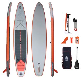 SUP DESKA SHARK 22/23 12.6X30X6 Z VESLOM