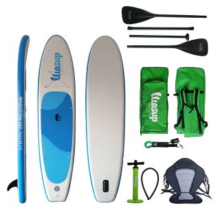 SUP DESKA WASUP 112 LITE 11.2X32X6 KOMPLET S KAJAK VESLOM IN SEDEŽEM