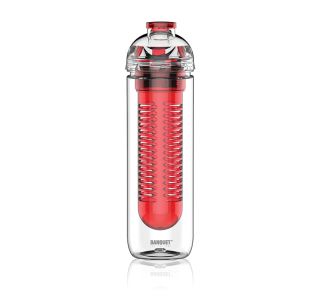 PLASTENKA ZA VODO BANQUET SWITCH, 500 ML RDEČA TRITAN BREZ BPA