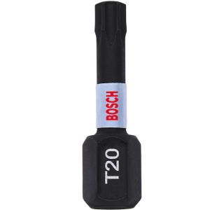 TORX NASTAVEK C6,3 BOSCH T20 25 MM 2 KOS IMPACT CONTROL