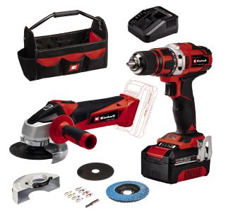 AKUMULATORSKI SET EINHELL TE-TK 18/2 LI KIT POWER X-CHANGE