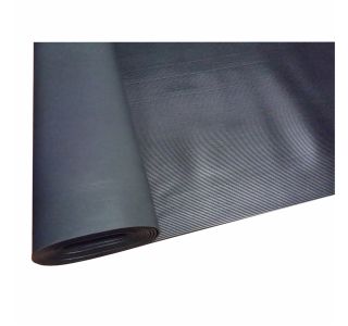 TEHNIČNA GUMENA PLOŠČA AVTOTEKAČ 1200X10000X3 MM OZKA REBRA, ČRNI