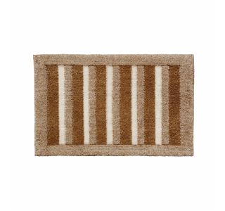 KOPALNIŠKA PREPROGA SANIPLAST STRIPE RJAVA 55 X 90 CM
