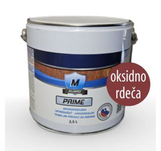 TEMELJNI PREMAZ M-GUARD PRIME OKSIDNO RDEČ 2.5L