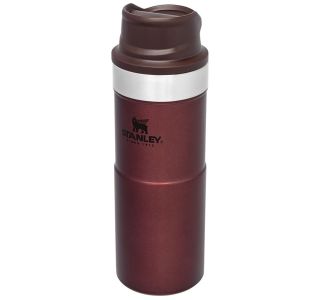 THE TRIGGER-ACTION TRAVEL MUG 0.35L, RDEČA