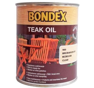 TIKOVO OLJE ZA LES BONDEX 0.75 L