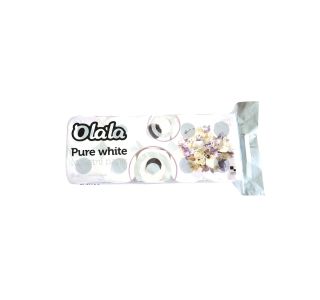 TOALETNI PAPIR OLALA OLALA PURE WHITE BEL, 3 SL., 10/1